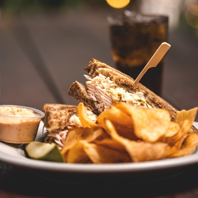 De Destination menu